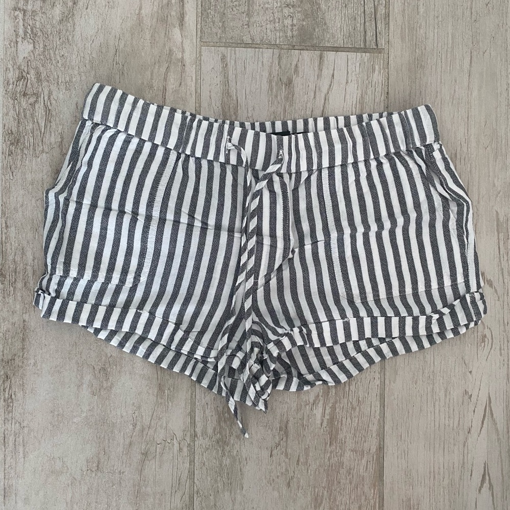 Volcom Striped Drawstring Shorts